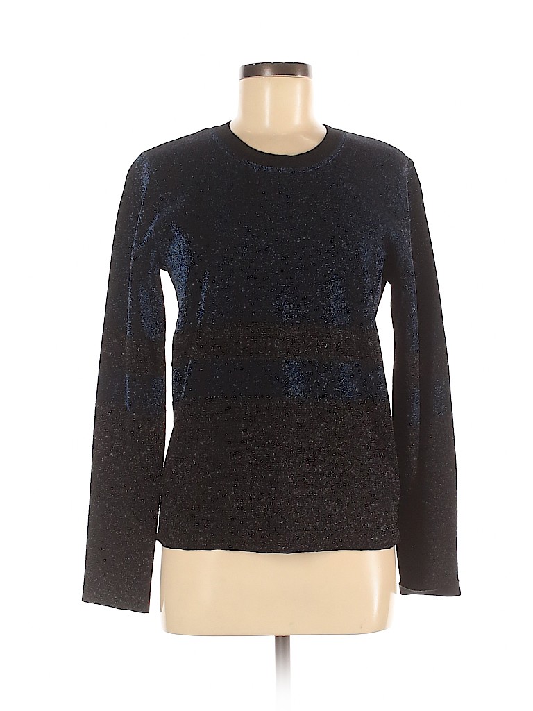 Tory Burch Color Block Black Wool Pullover Sweater Size M - 93% off ...