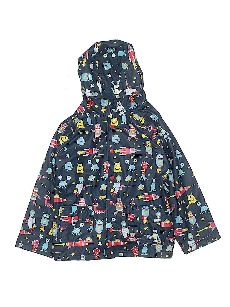 Hatley 100 Polyurethane Blue Raincoat Size 8 71 off thredUP