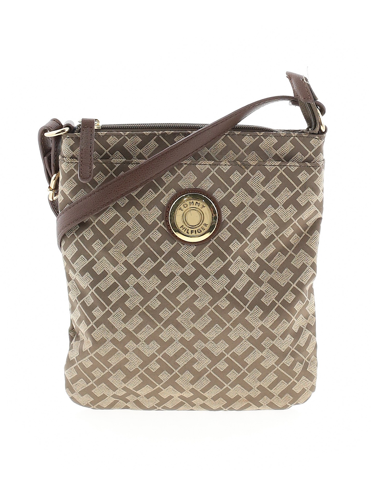 Tommy Hilfiger Women Brown Crossbody Bag One Size | eBay