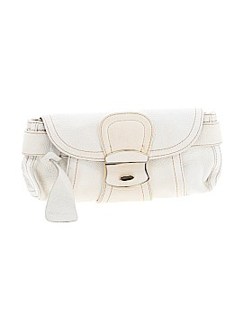 Barneys New York Leather Clutch