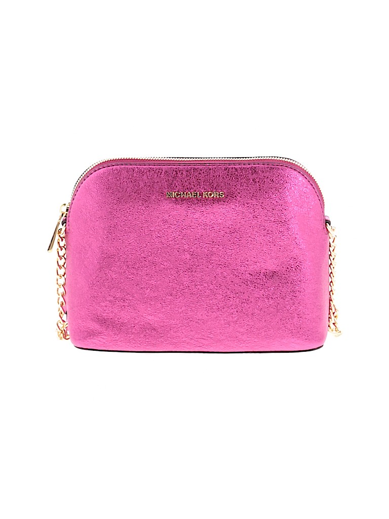 MICHAEL Michael Kors Solid Pink Crossbody Bag One Size - 64% off | thredUP