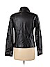 Jones New York 100% Leather Black Leather Jacket Size M - photo 2