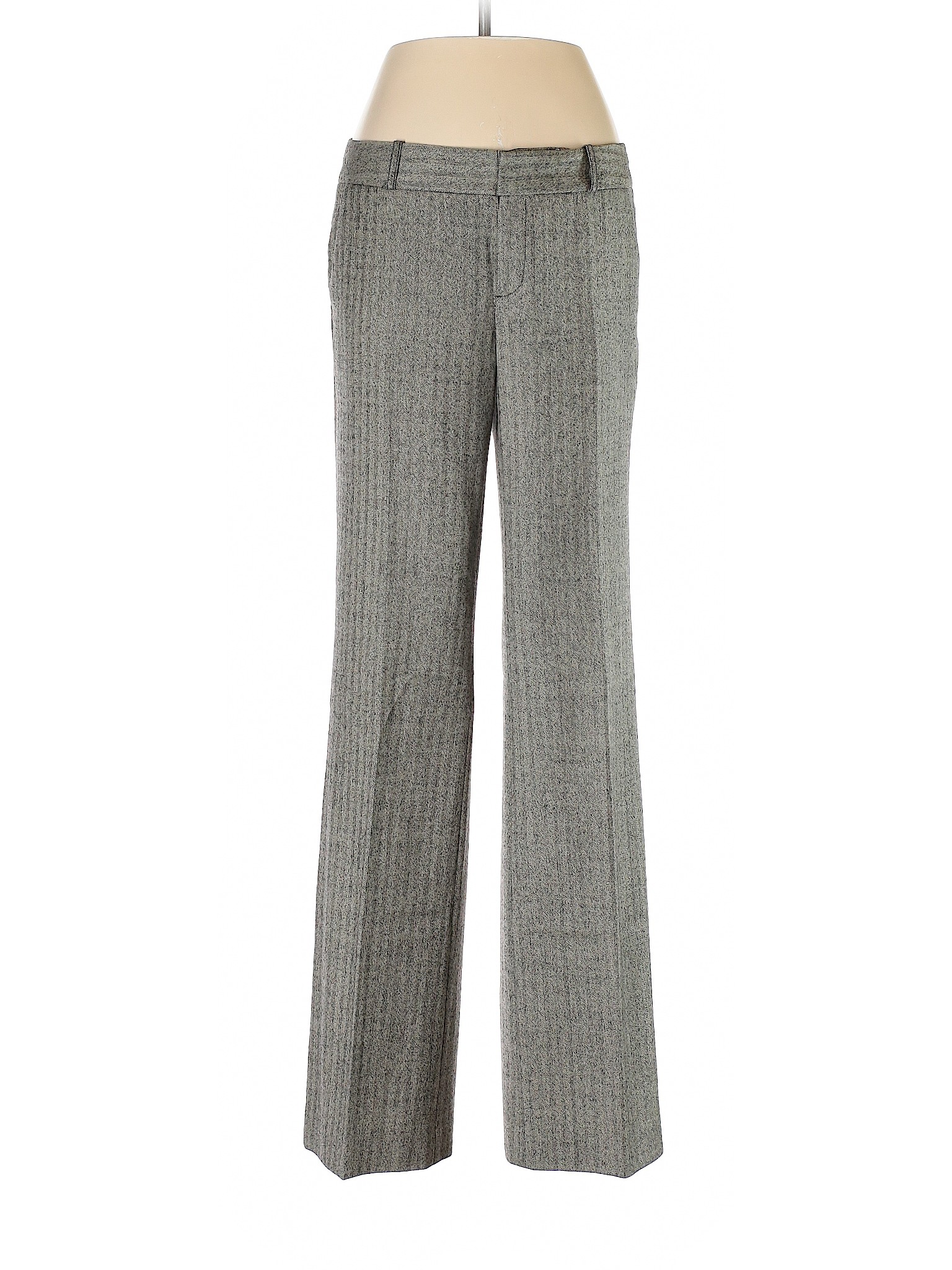 Club Monaco Women Gray Wool Pants 6 | eBay