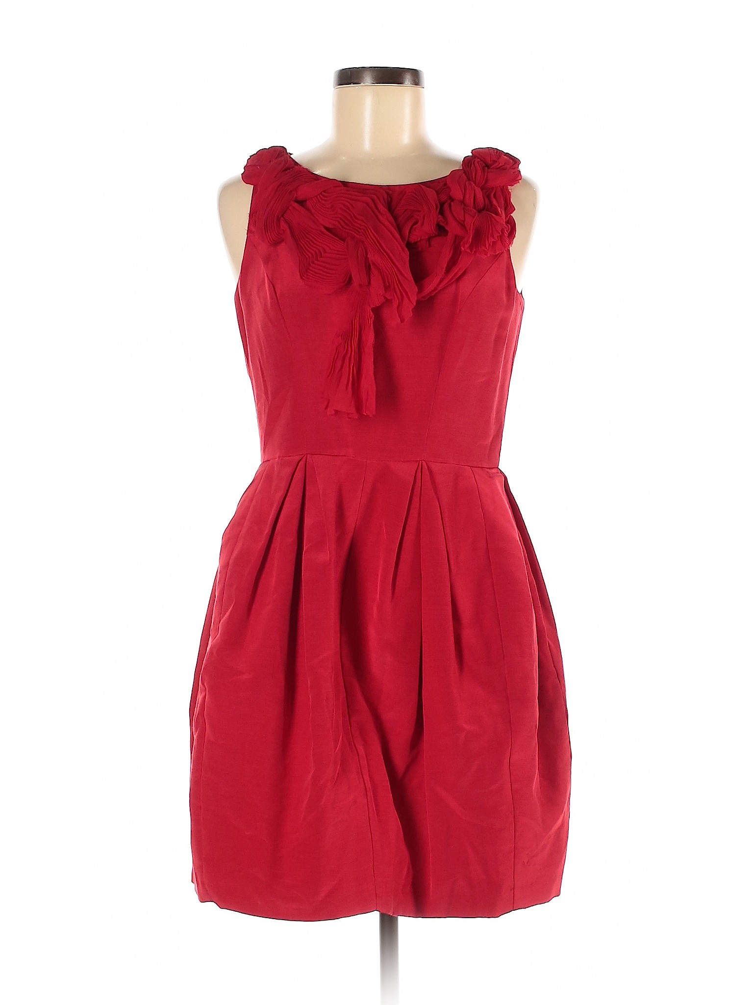 Taylor Women Red Casual Dress 6 | eBay