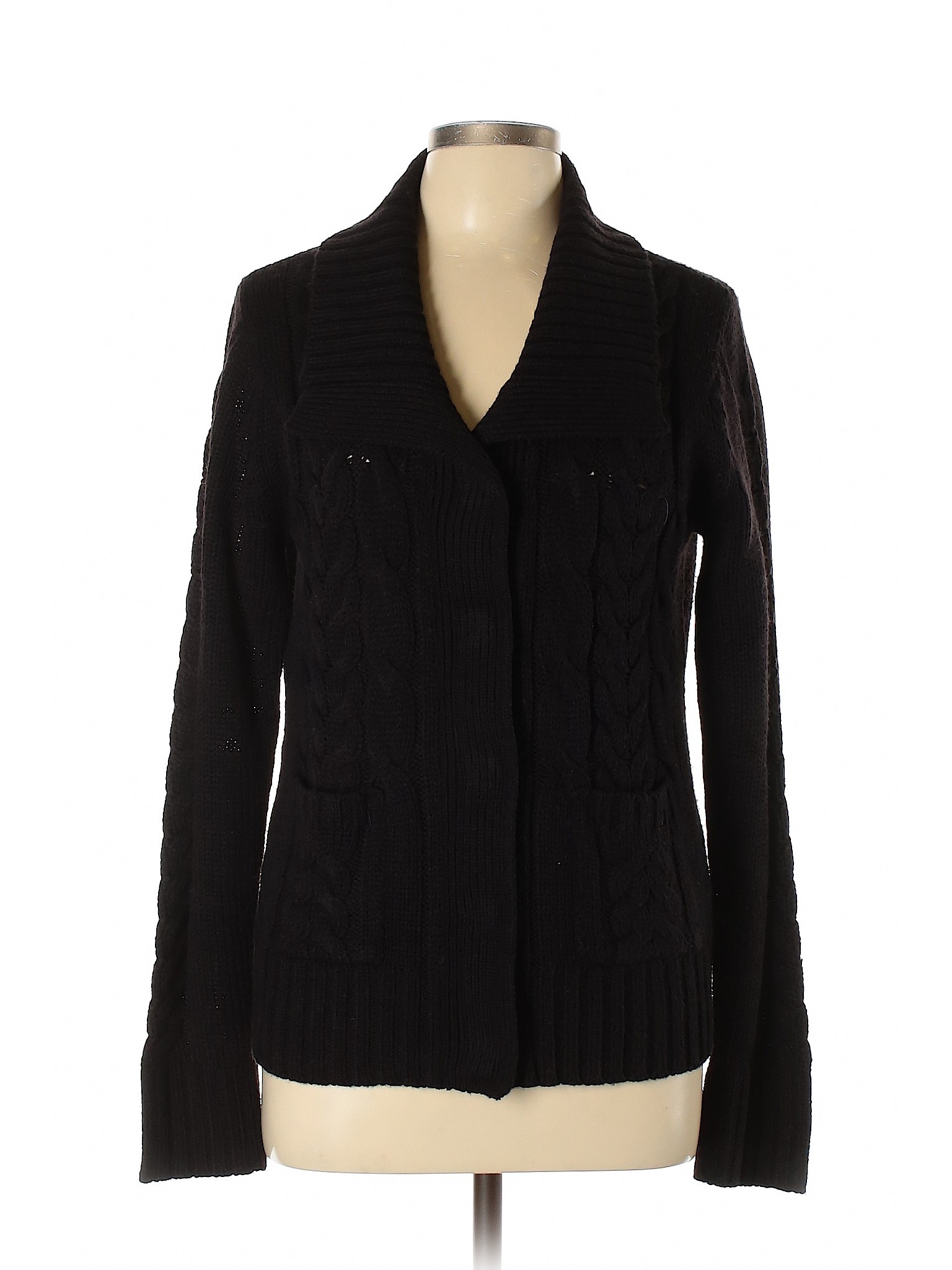 St. John's Bay Women Black Cardigan L | eBay