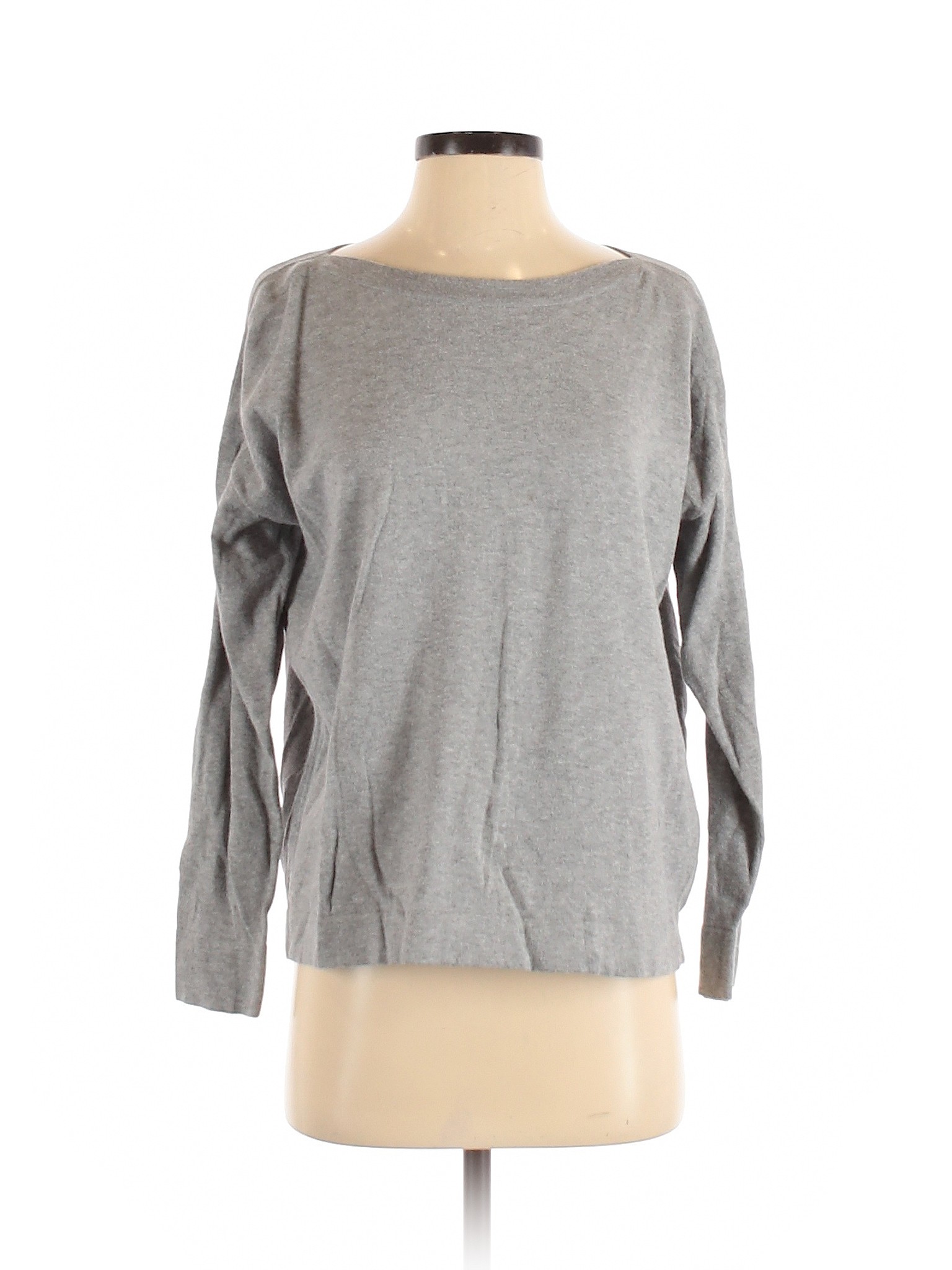 Eileen Fisher Women Gray Sweatshirt XS | eBay