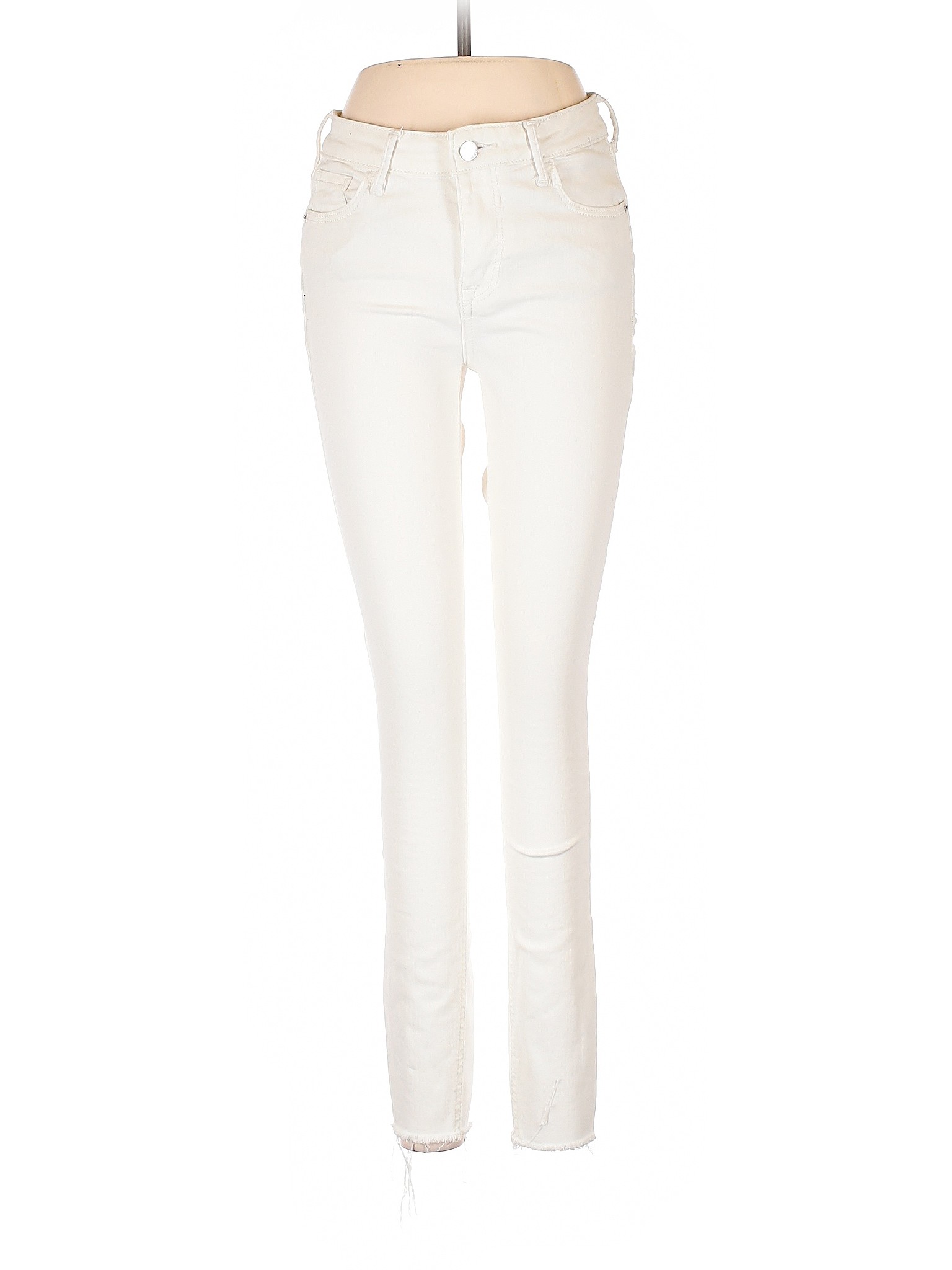 Old Navy Women White Jeans 4 Tall | eBay