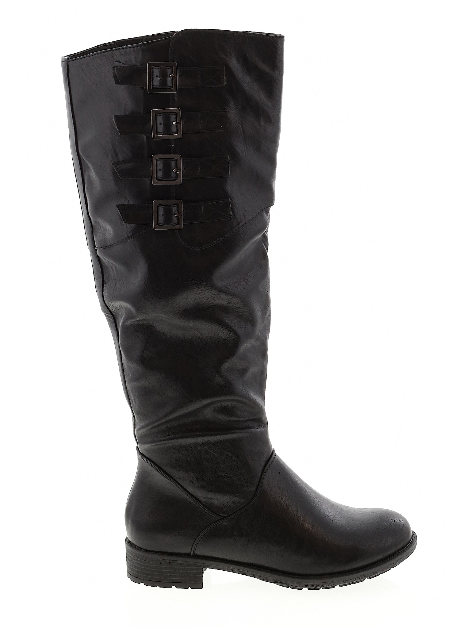 Just Fab Women Black Boots US 7.5 | eBay