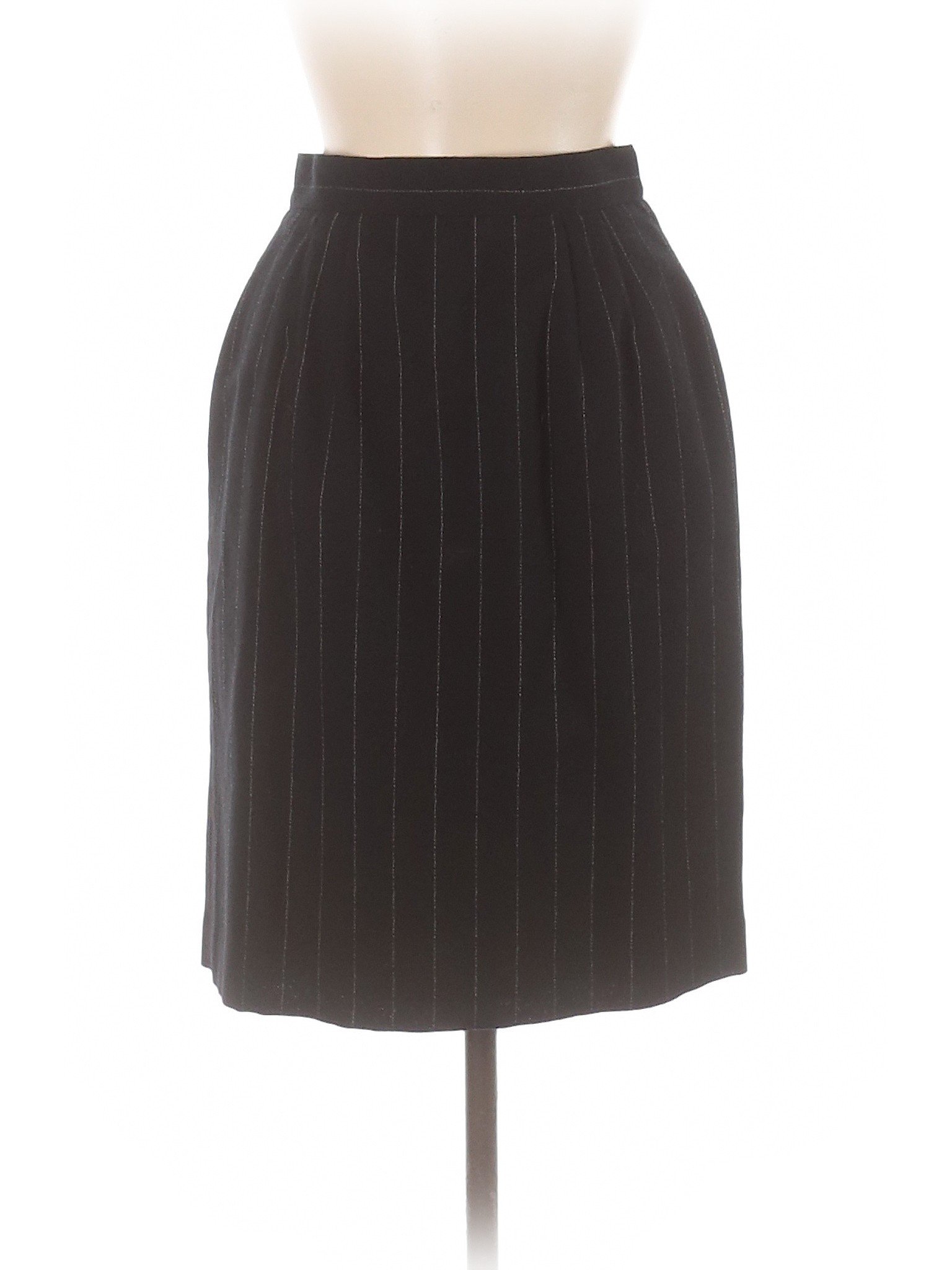 Lord & Taylor Women Black Wool Skirt 6 Petites | eBay