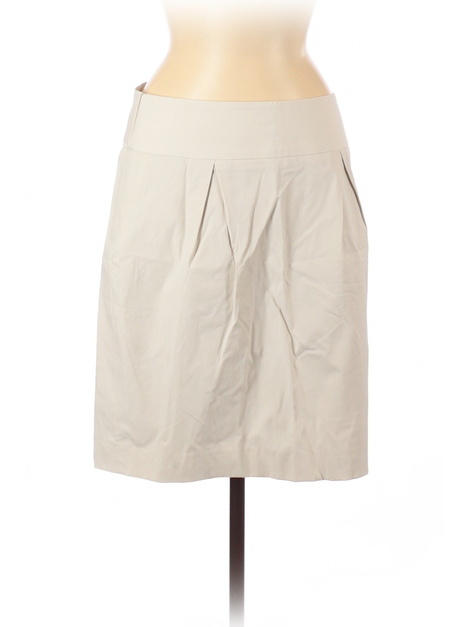 Banana Republic Women Ivory Casual Skirt 8 | eBay