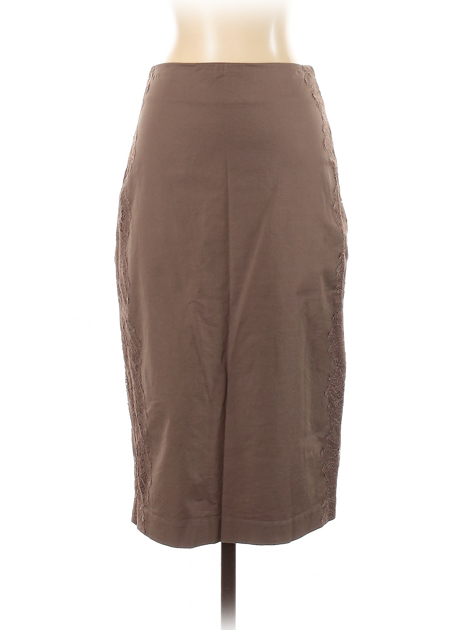 7th Avenue Design Studio New York & Company Women Brown Casual Skirt 2