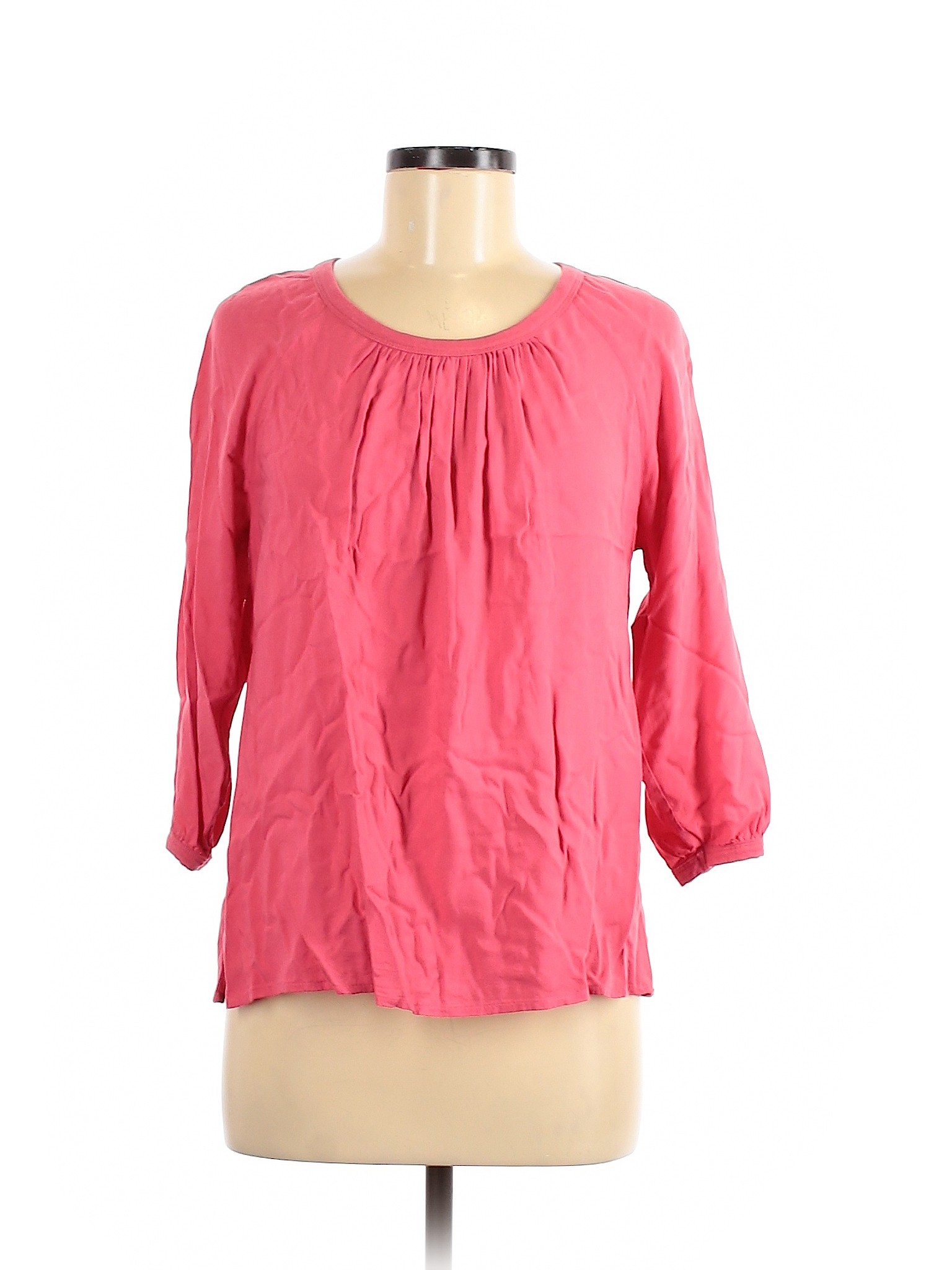 SONOMA life + style Women Pink 3/4 Sleeve Blouse M | eBay