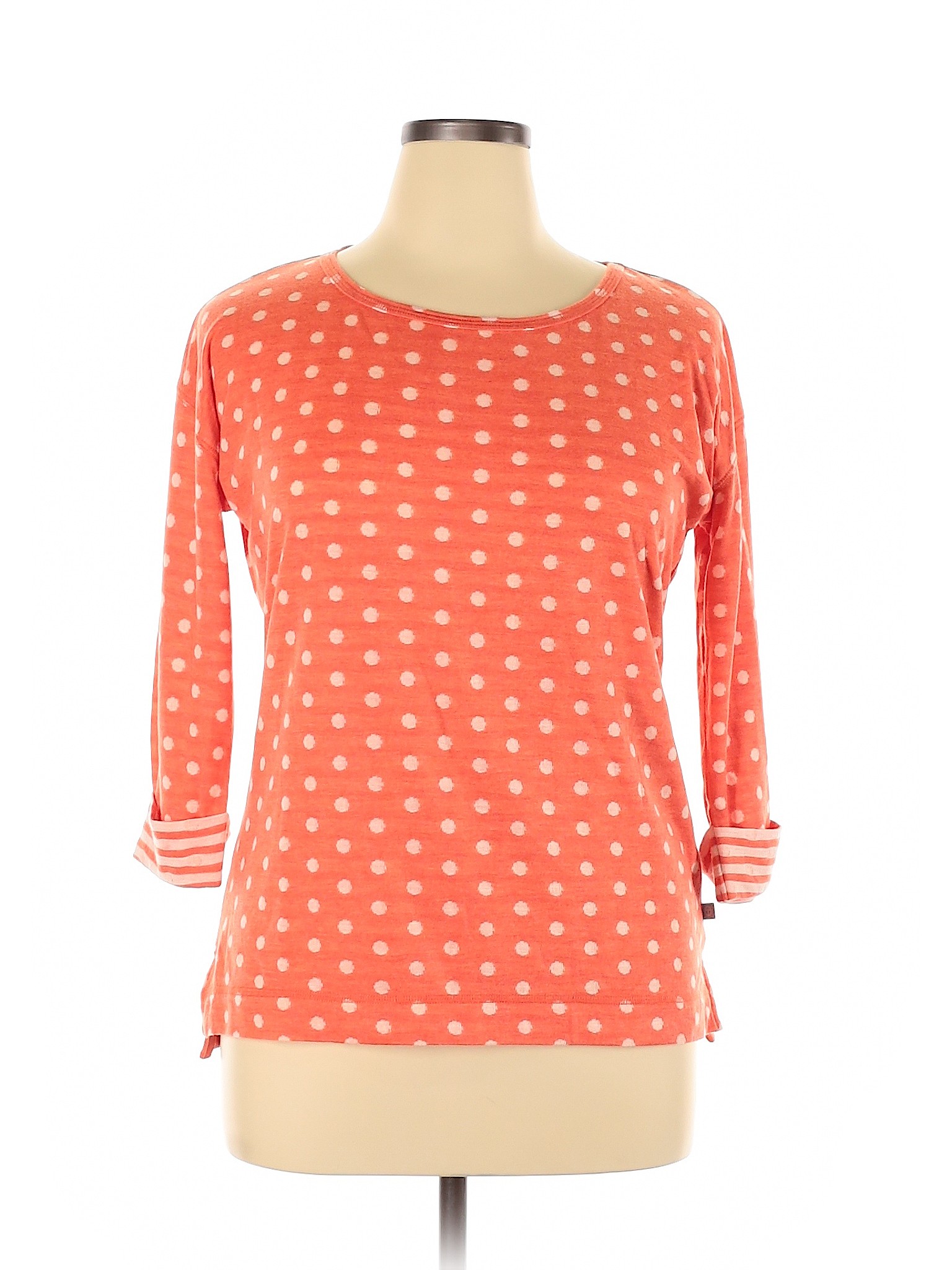 T by Talbots Women Orange Pullover Sweater M | eBay