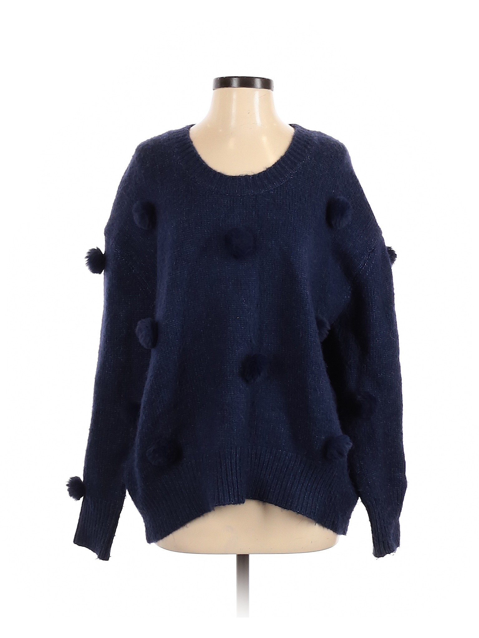 Zara Women Blue Pullover Sweater S | eBay