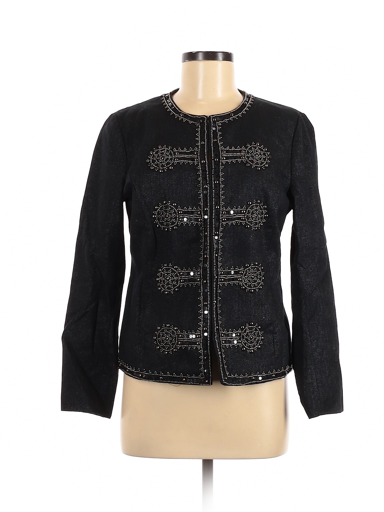 Chico's Design Women Black Jacket M eBay