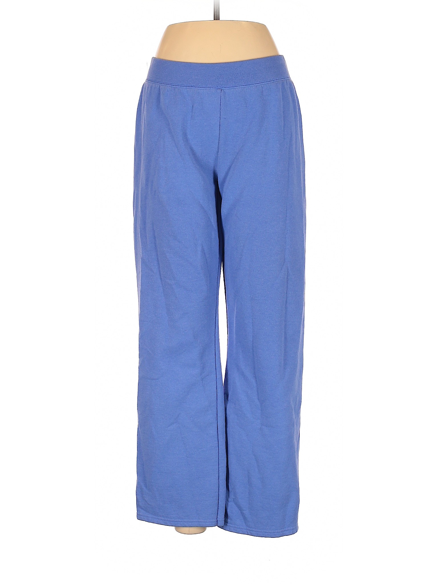 Hanes Women Blue Casual Pants M | eBay