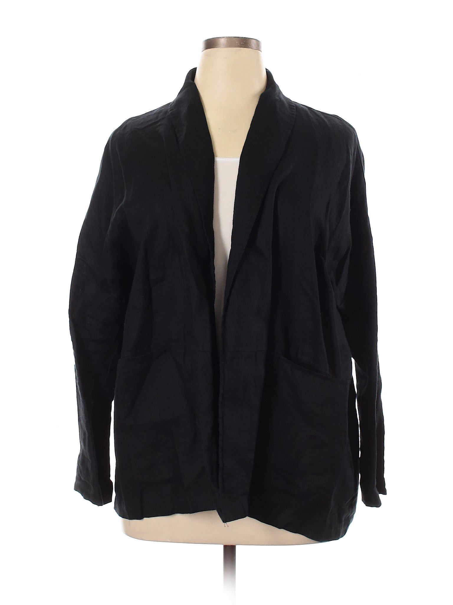 Adrienne Vittadini Women Black Jacket L | eBay