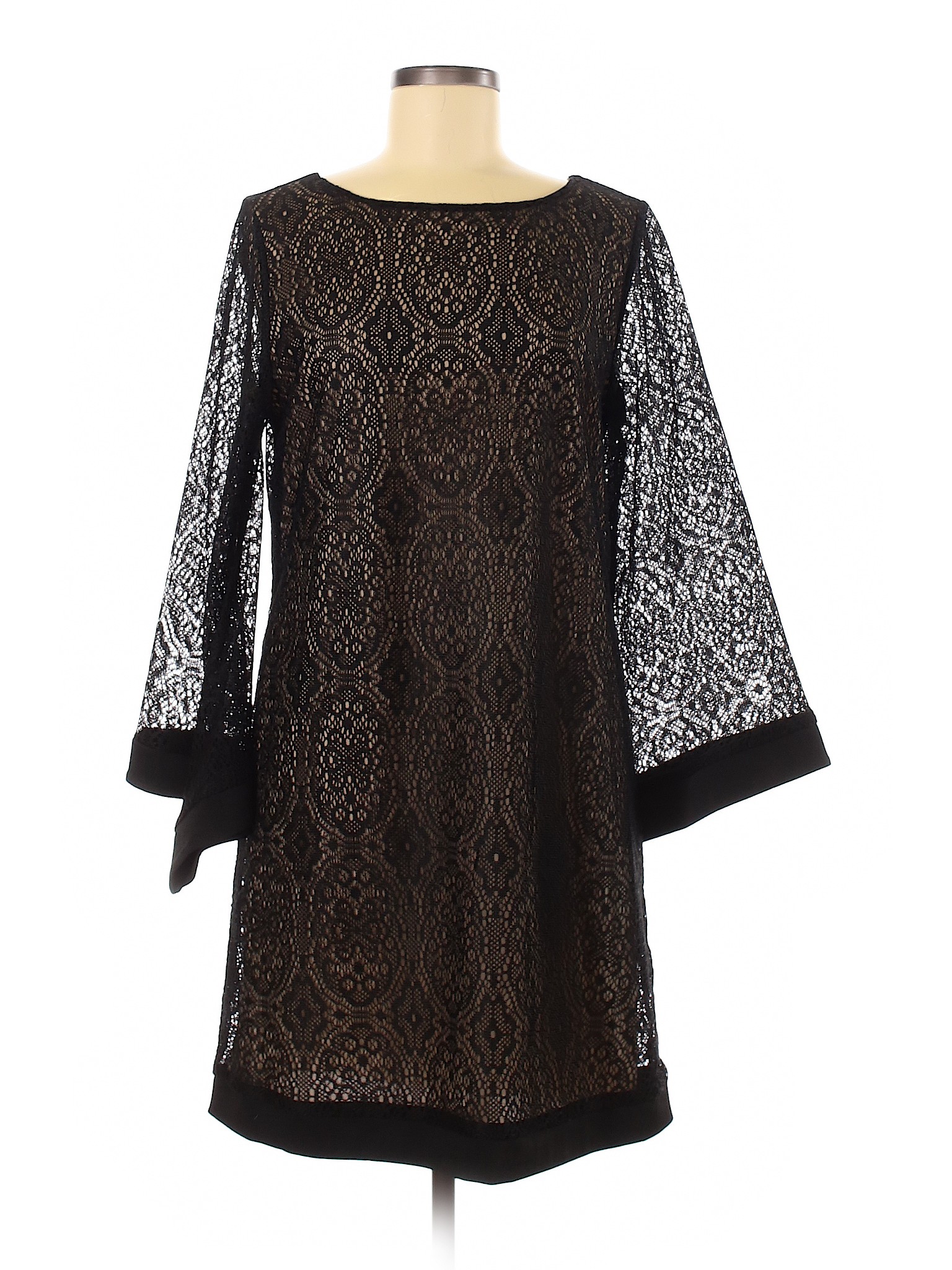 Tacera Women Black Casual Dress M | eBay