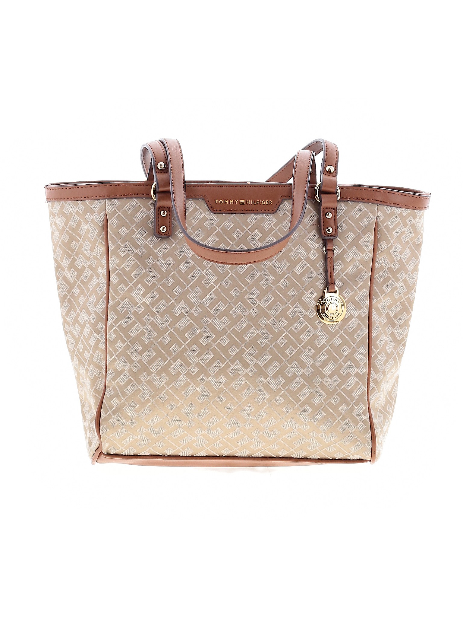 Tommy Hilfiger Tan Tote One Size - 68% off | thredUP