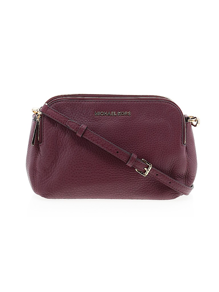 michael kors burgundy crossbody