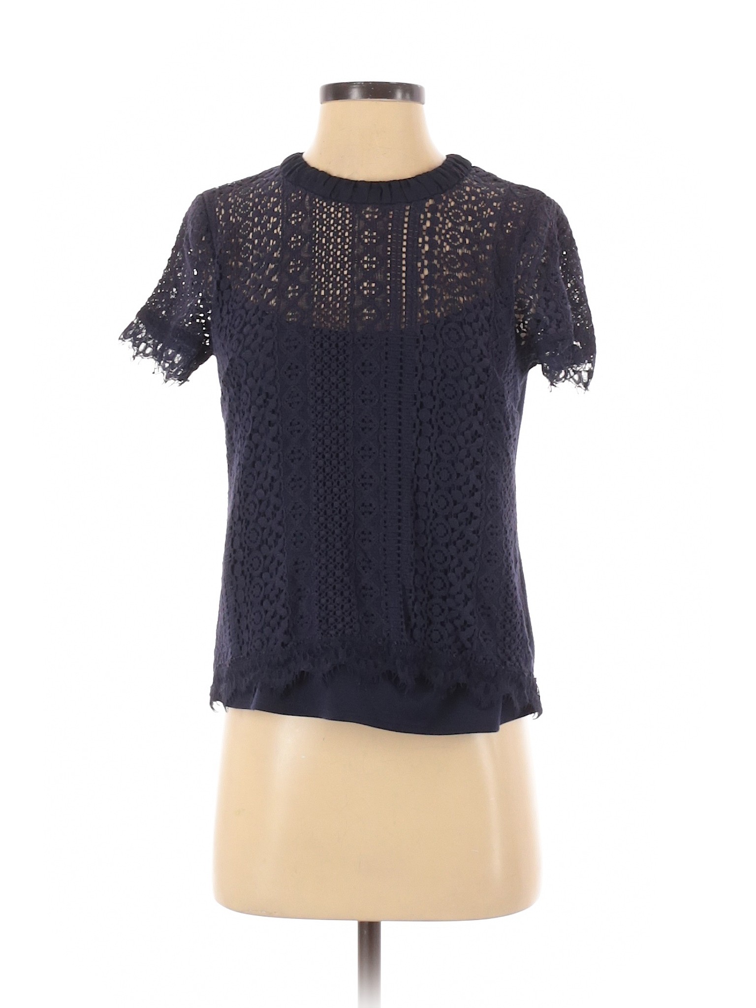 LC Lauren Conrad Women Blue Short Sleeve Top S | eBay