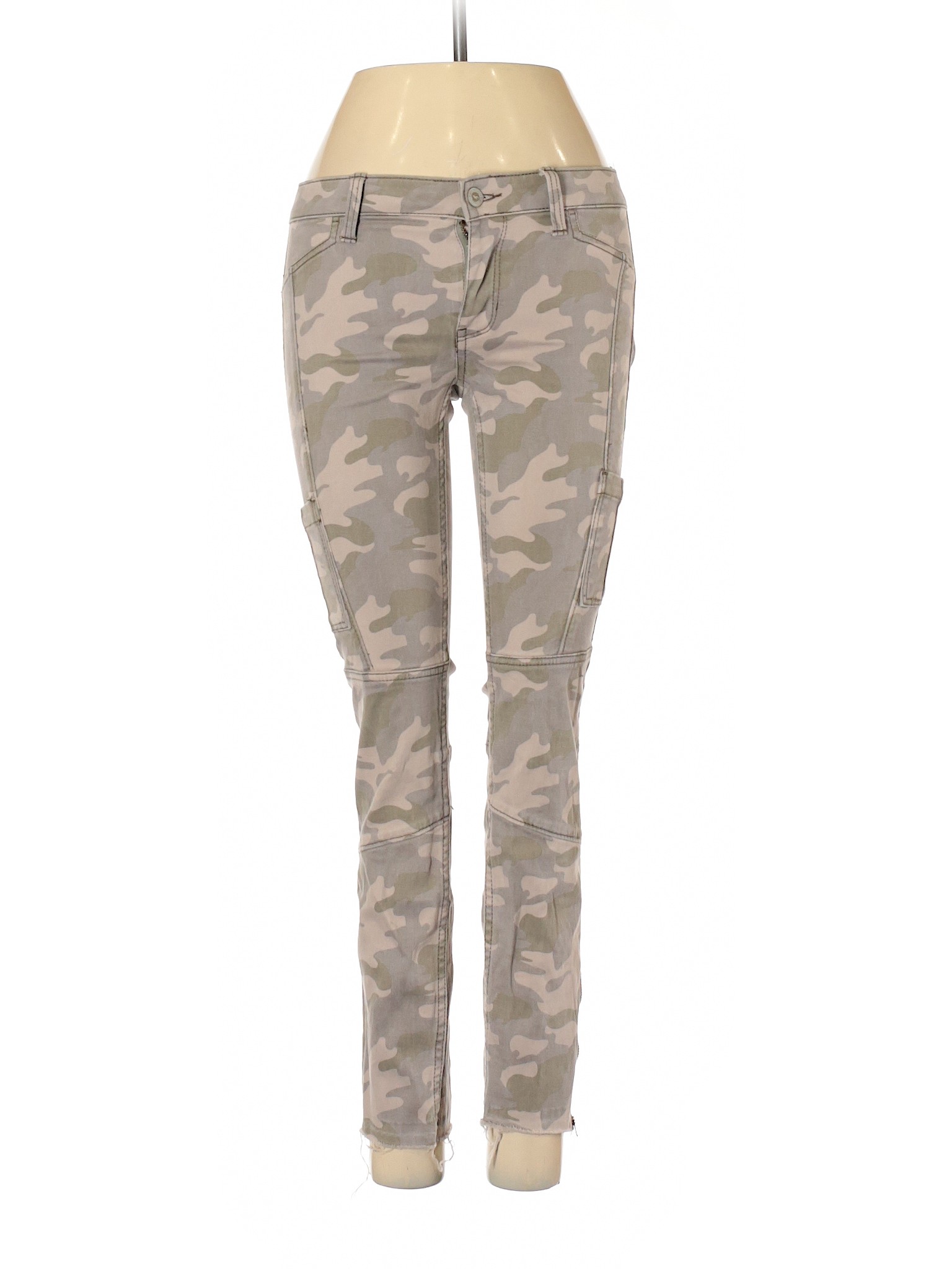 Hollister Women Brown Cargo Pants 23W | eBay