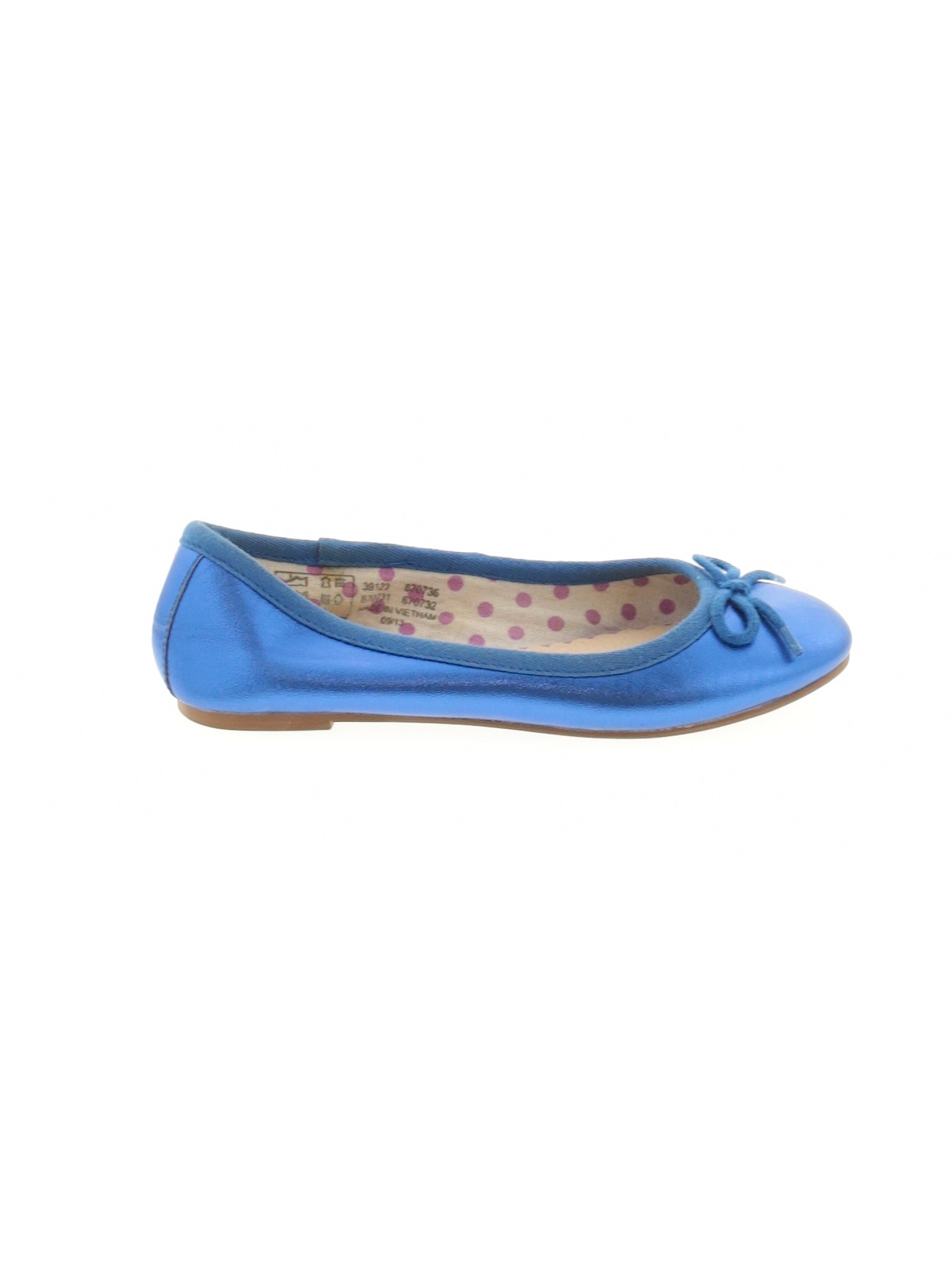 girls blue flats