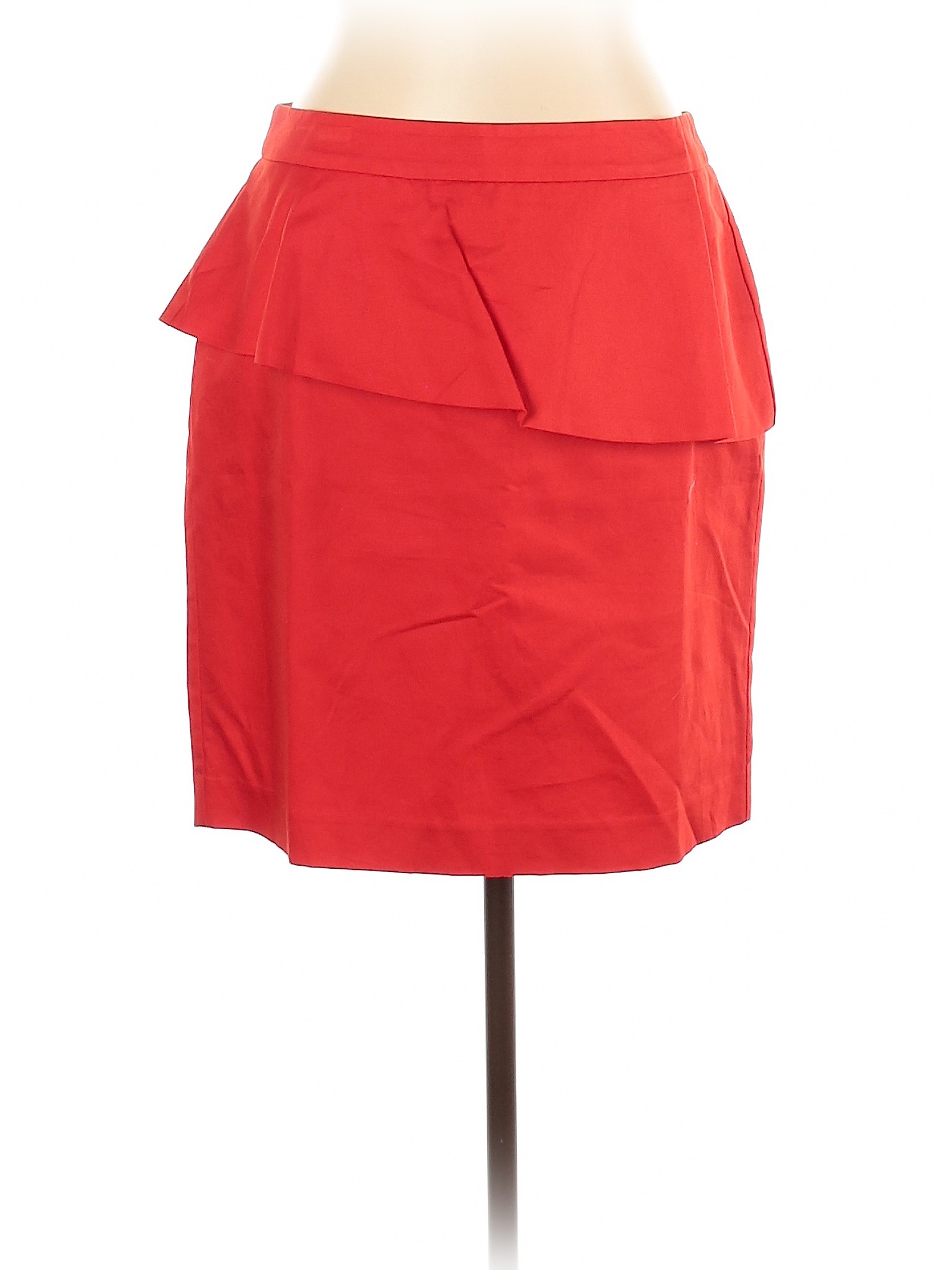 NWT Ann Taylor LOFT Outlet Women Red Casual Skirt 10 | eBay