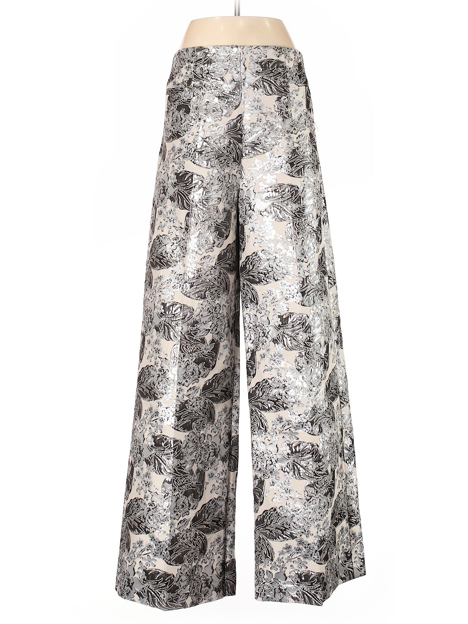 NWT NY&C Women Silver Dress Pants 8 | eBay