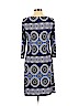 London Times Blue Casual Dress Size 10 - photo 2