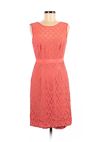 BCBGMAXAZRIA Solid Pink Cocktail Dress Size 6 87 off ThredUp