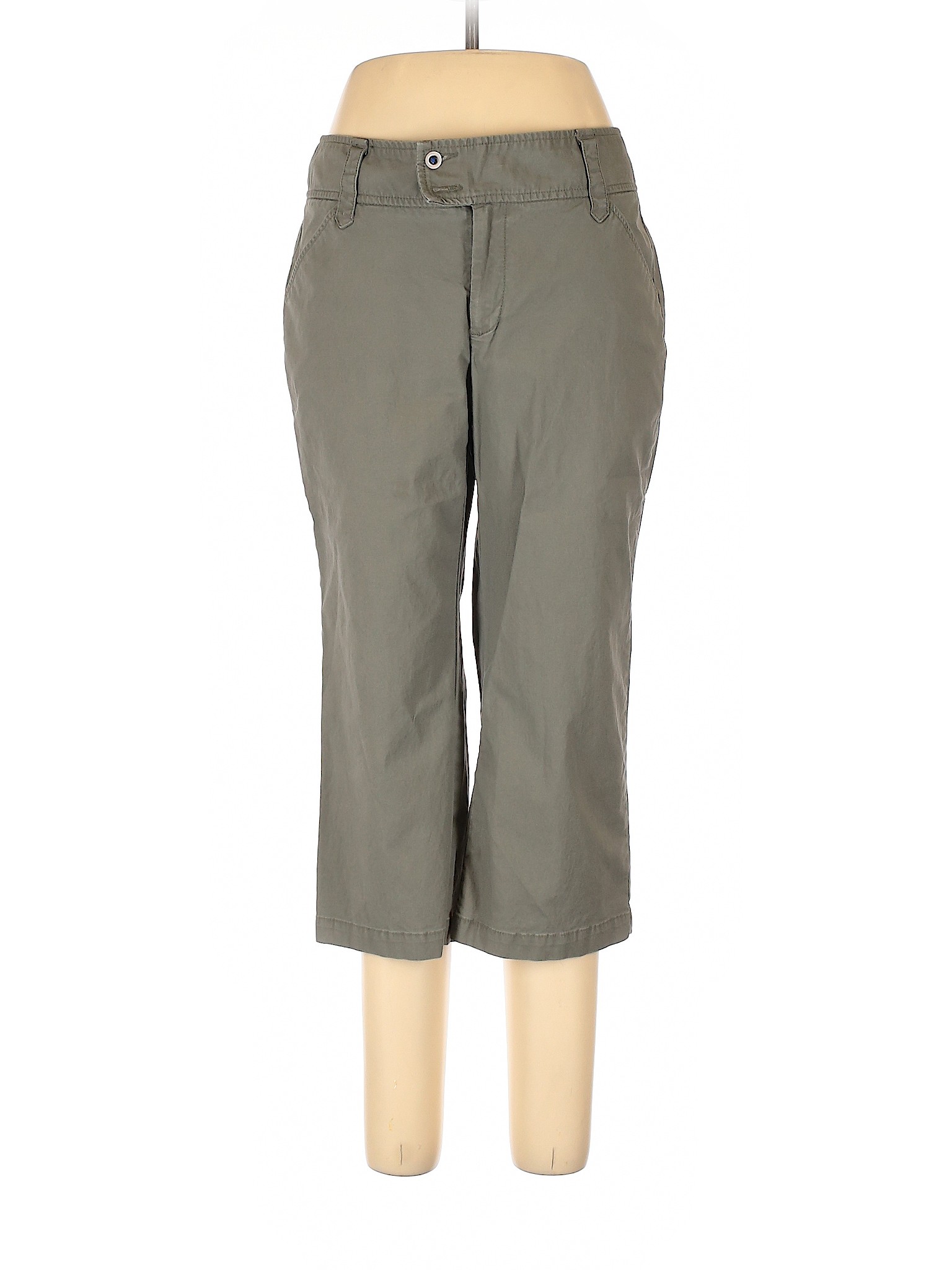 Dockers Women Gray Casual Pants 10 | eBay