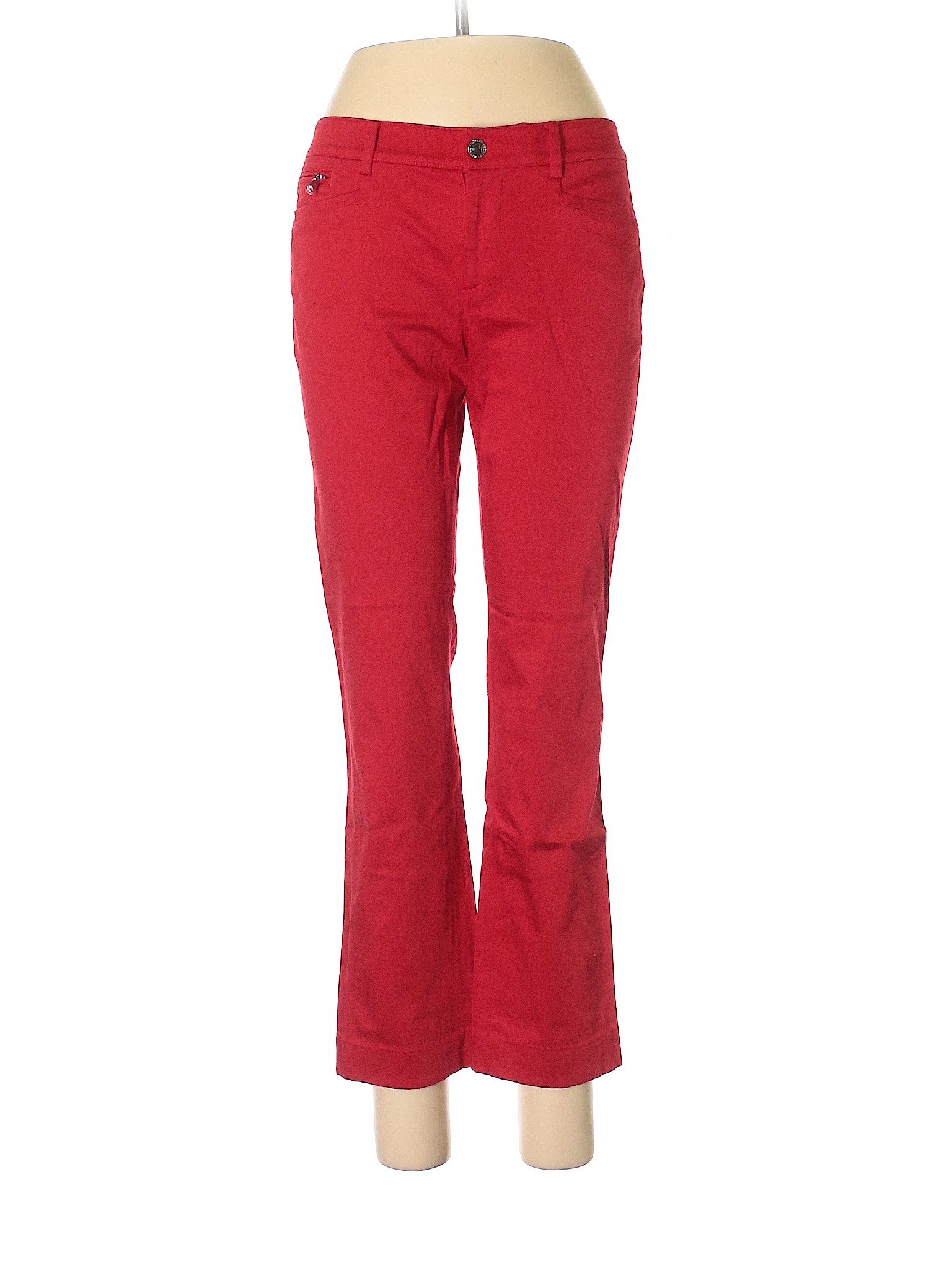 Lauren by Ralph Lauren Women Red Casual Pants 4 eBay
