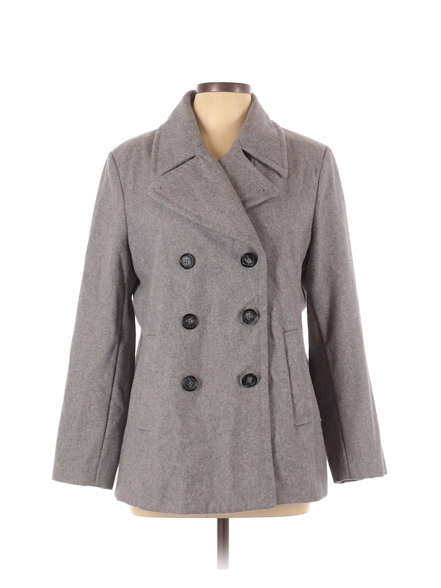 Old Navy Women Gray Coat L | eBay