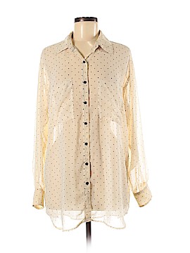 American Apparel Long Sleeve Blouse