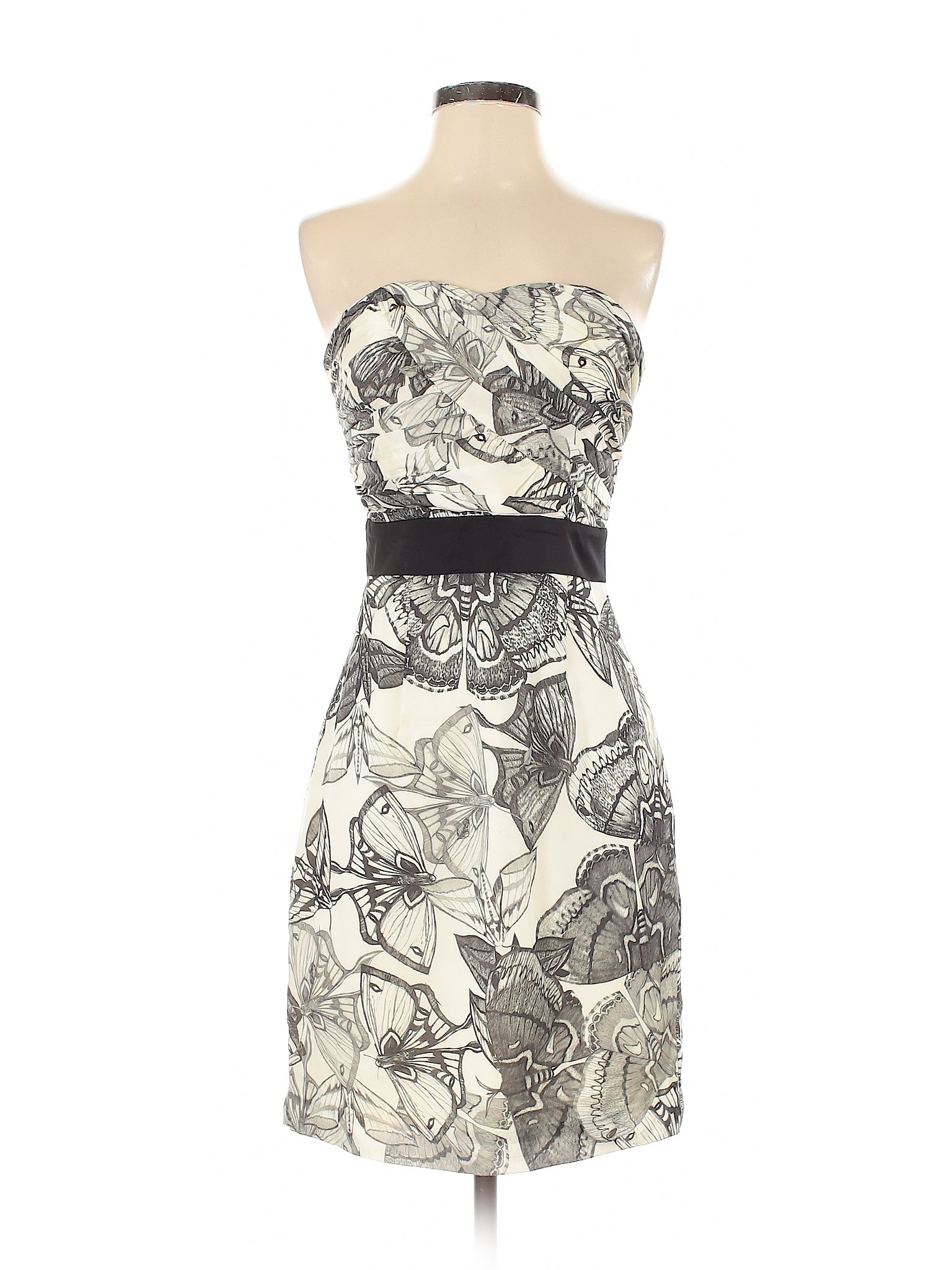 H&M Women Ivory Cocktail Dress 6 | eBay
