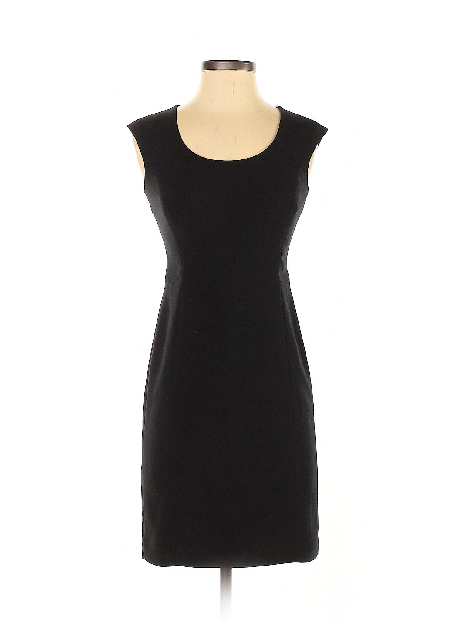 Ann Taylor Women Black Casual Dress 00 Petites | eBay