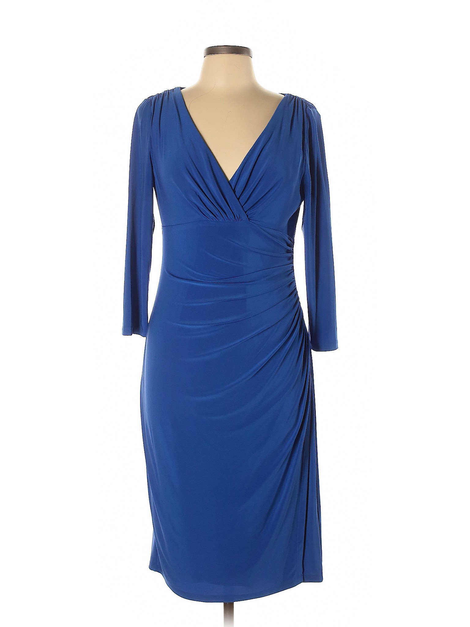 Lauren by Ralph Lauren Women Blue Cocktail Dress 10 | eBay