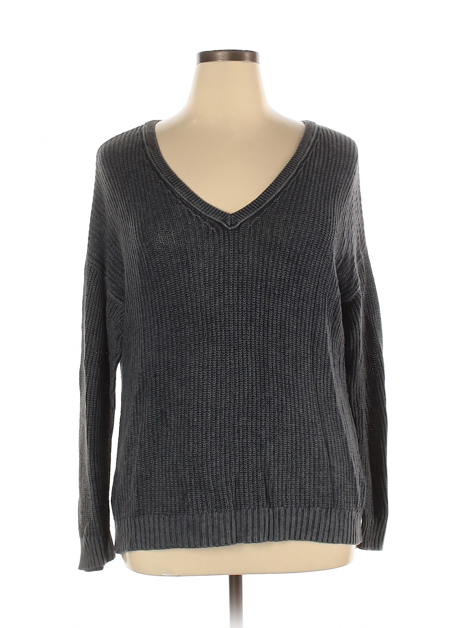 American Eagle Outfitters Women Gray Pullover Sweater XL | eBay