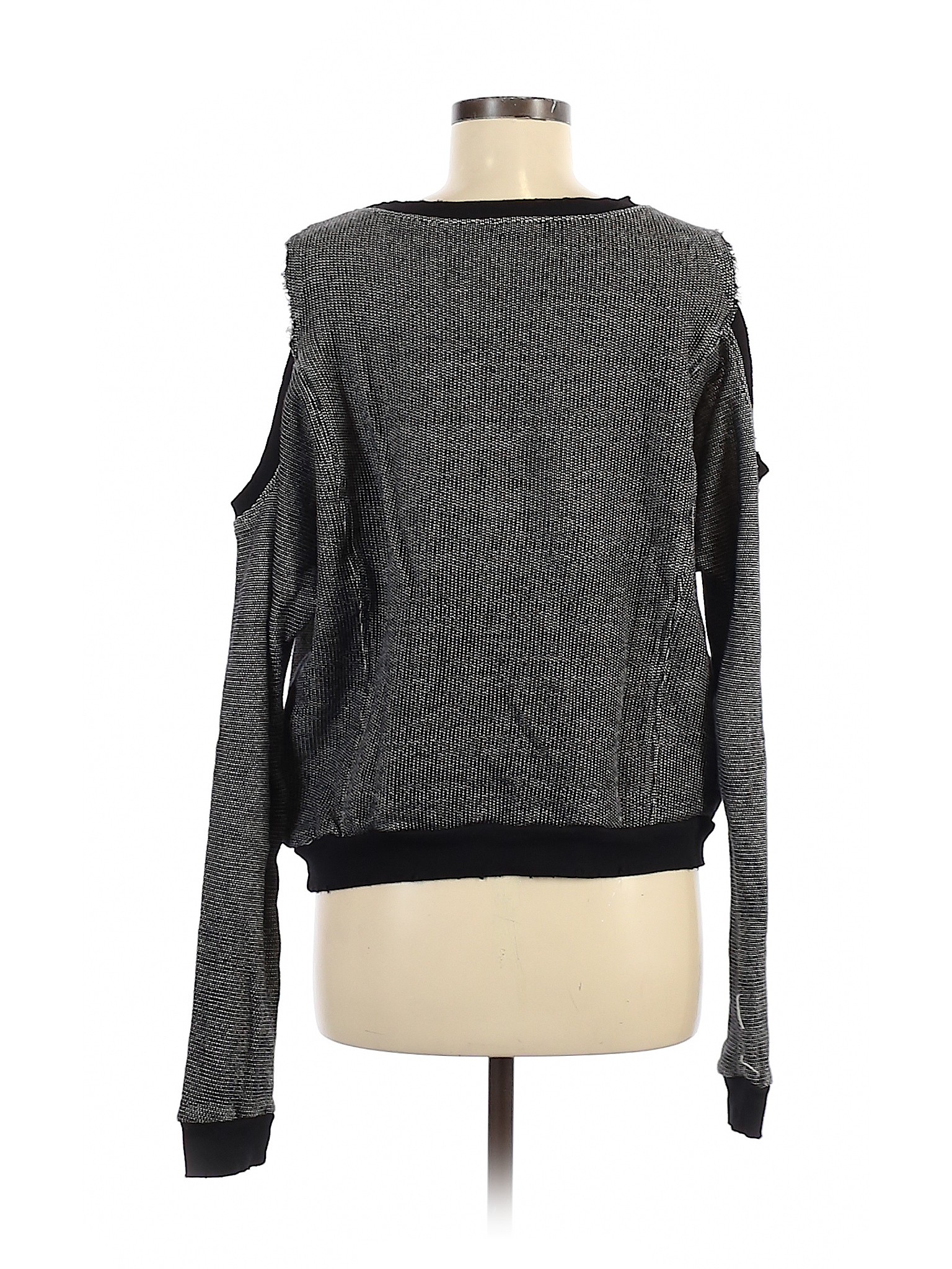 William B Women Gray Pullover Sweater M | eBay