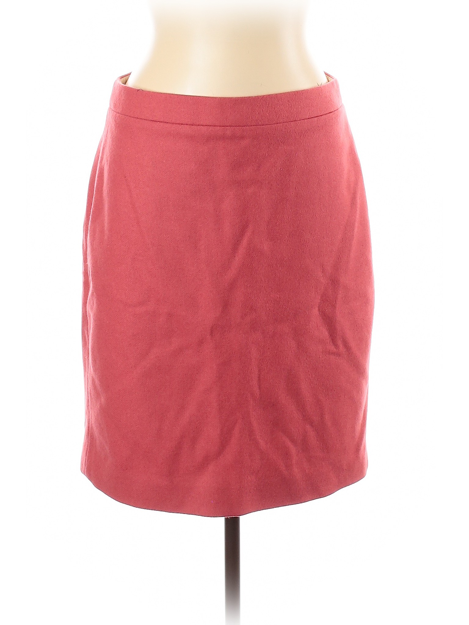 J.Crew Factory Store Women Pink Wool Skirt 10 | eBay