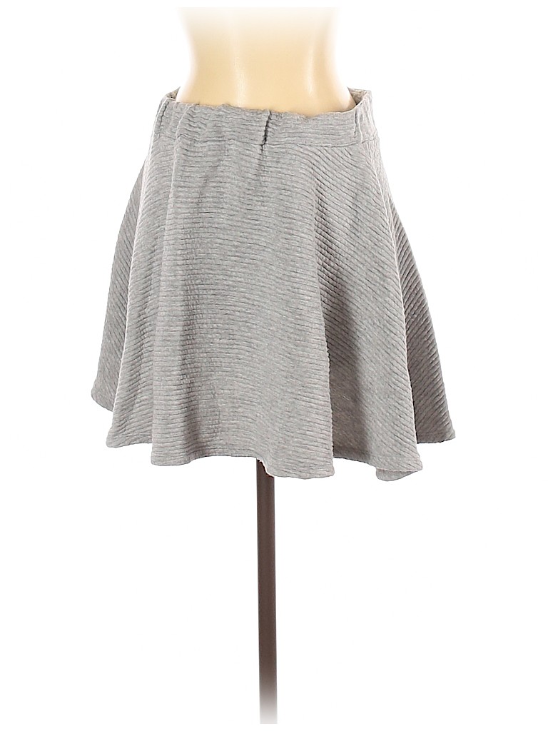 Sportsgirl Stripes Gray Casual Skirt Size S - 92% off | thredUP