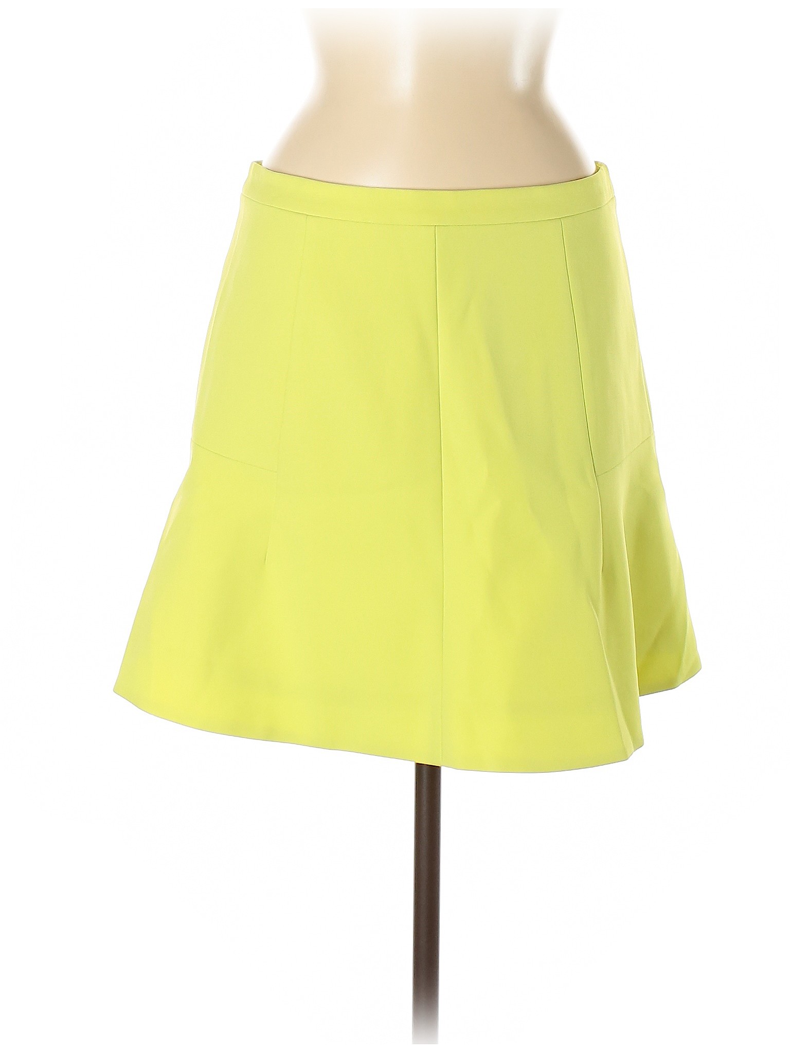 J.Crew Women Yellow Casual Skirt 8 | eBay