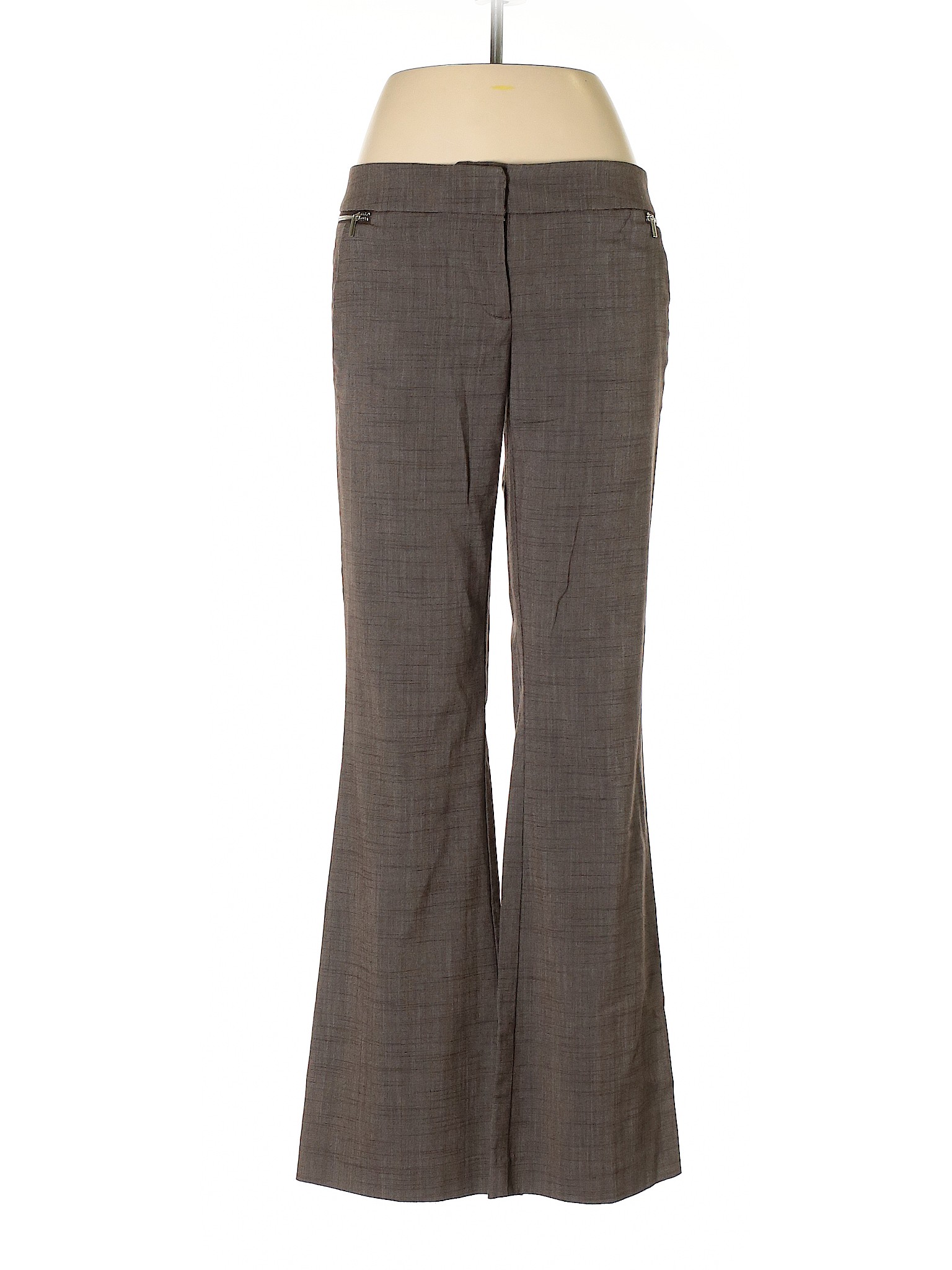 7th Avenue Design Studio New York & Company Women Brown Dress Pants 4 ...