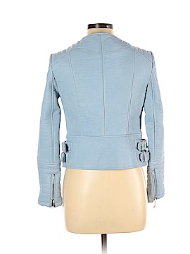 Zara Basic Faux Leather Jacket (view 2)