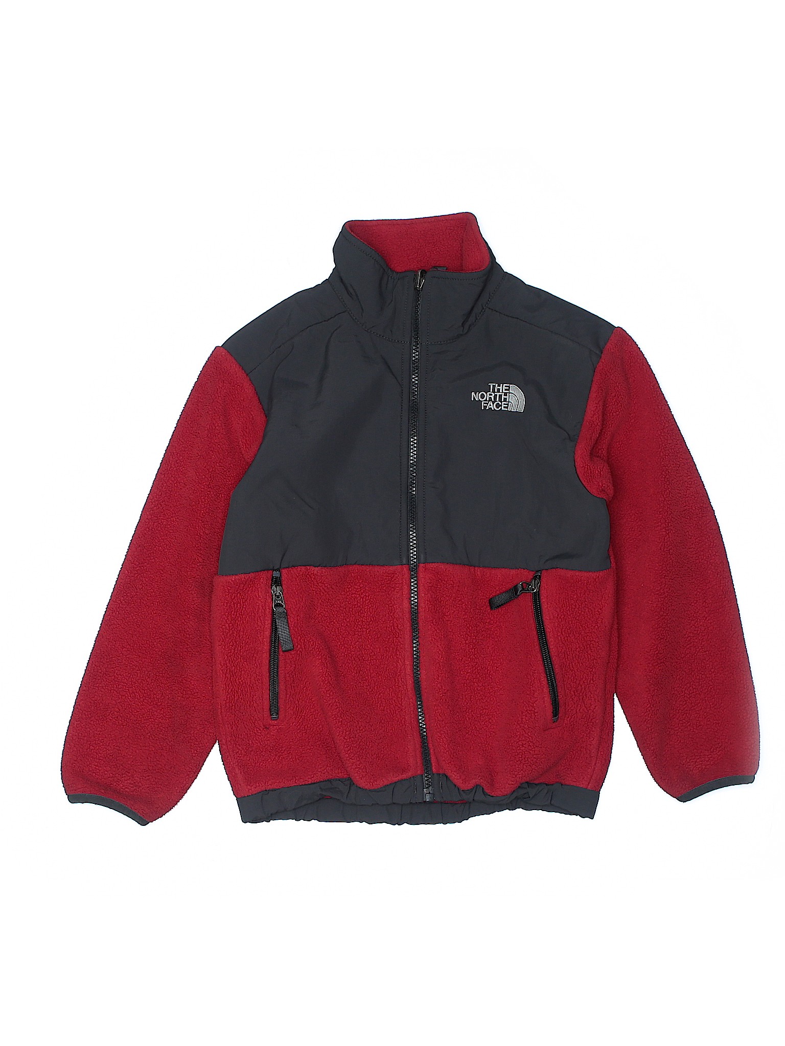 The North Face Boys Red Fleece Jacket S Youth | eBay
