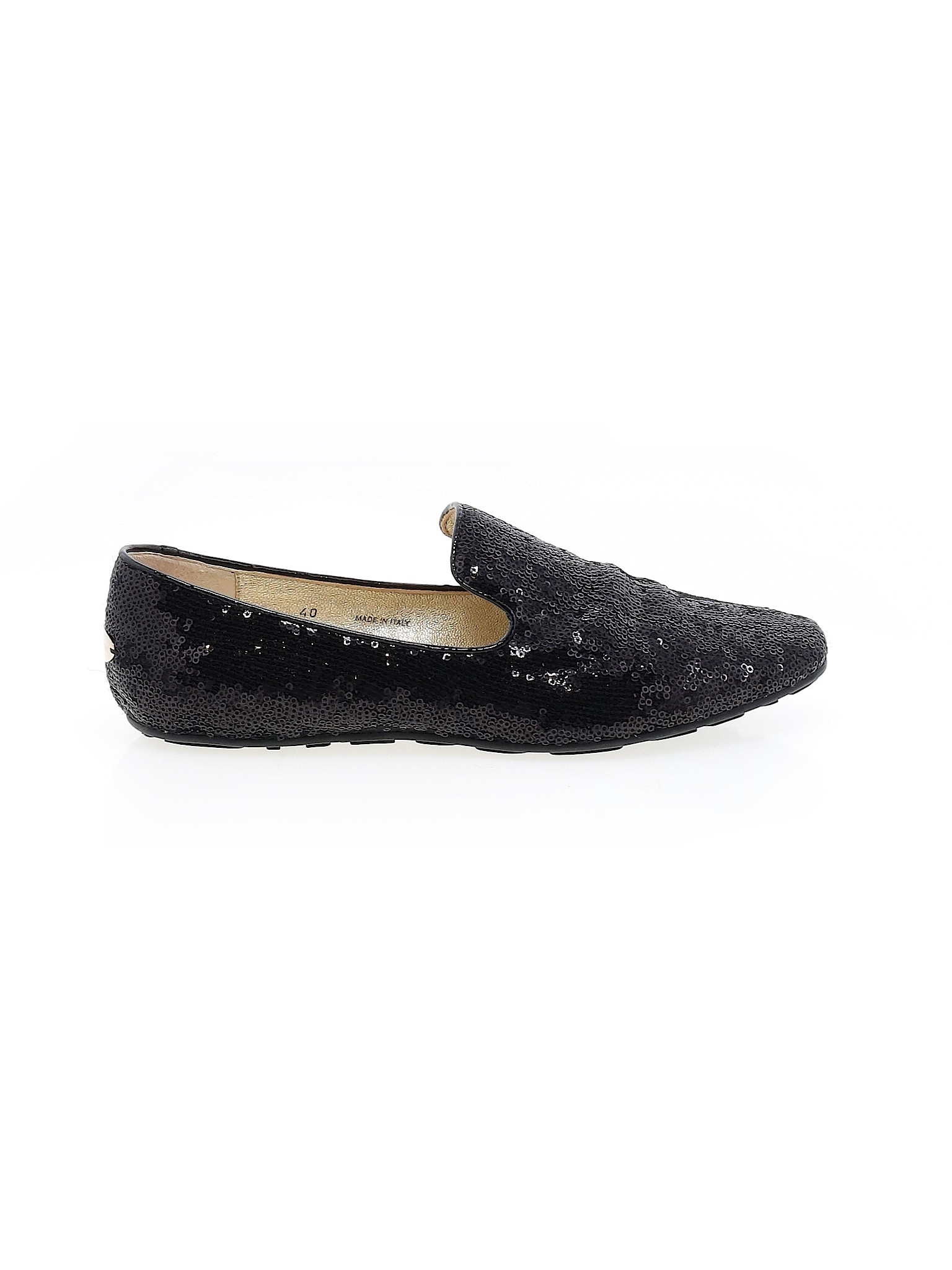 black jimmy choo flats