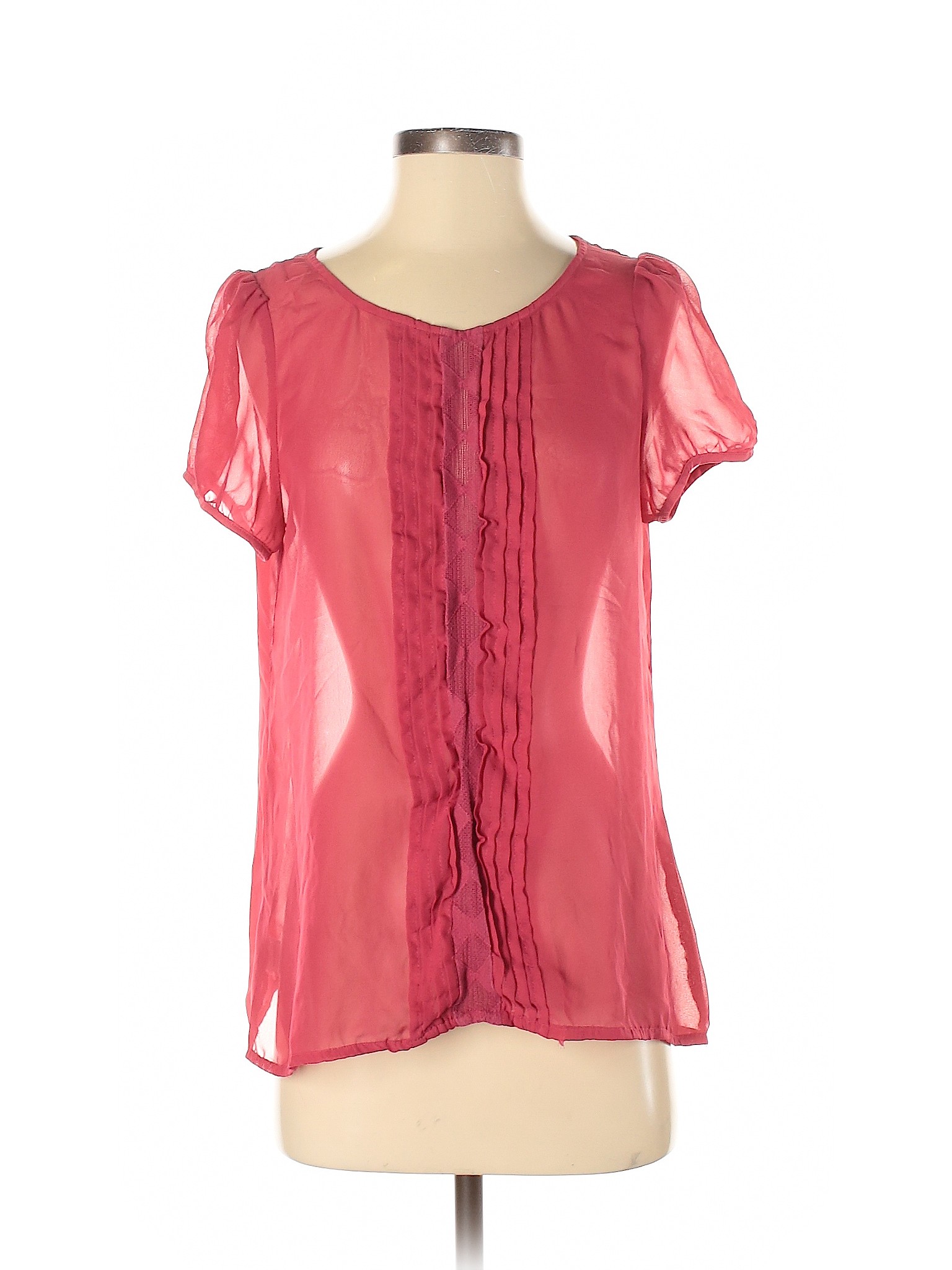 ann taylor short sleeve blouse