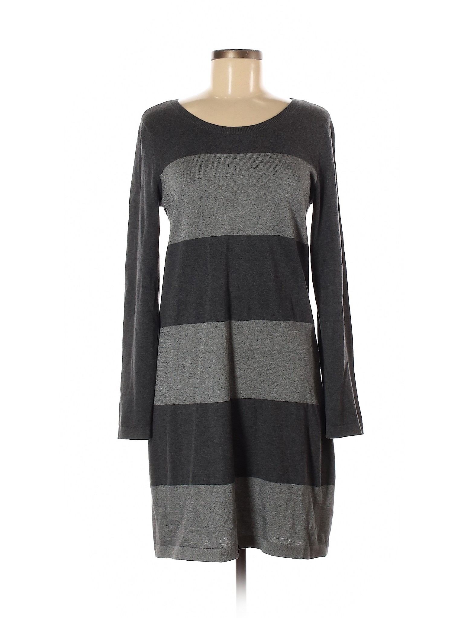 Banana Republic Factory Store Women Gray Casual Dress M | eBay