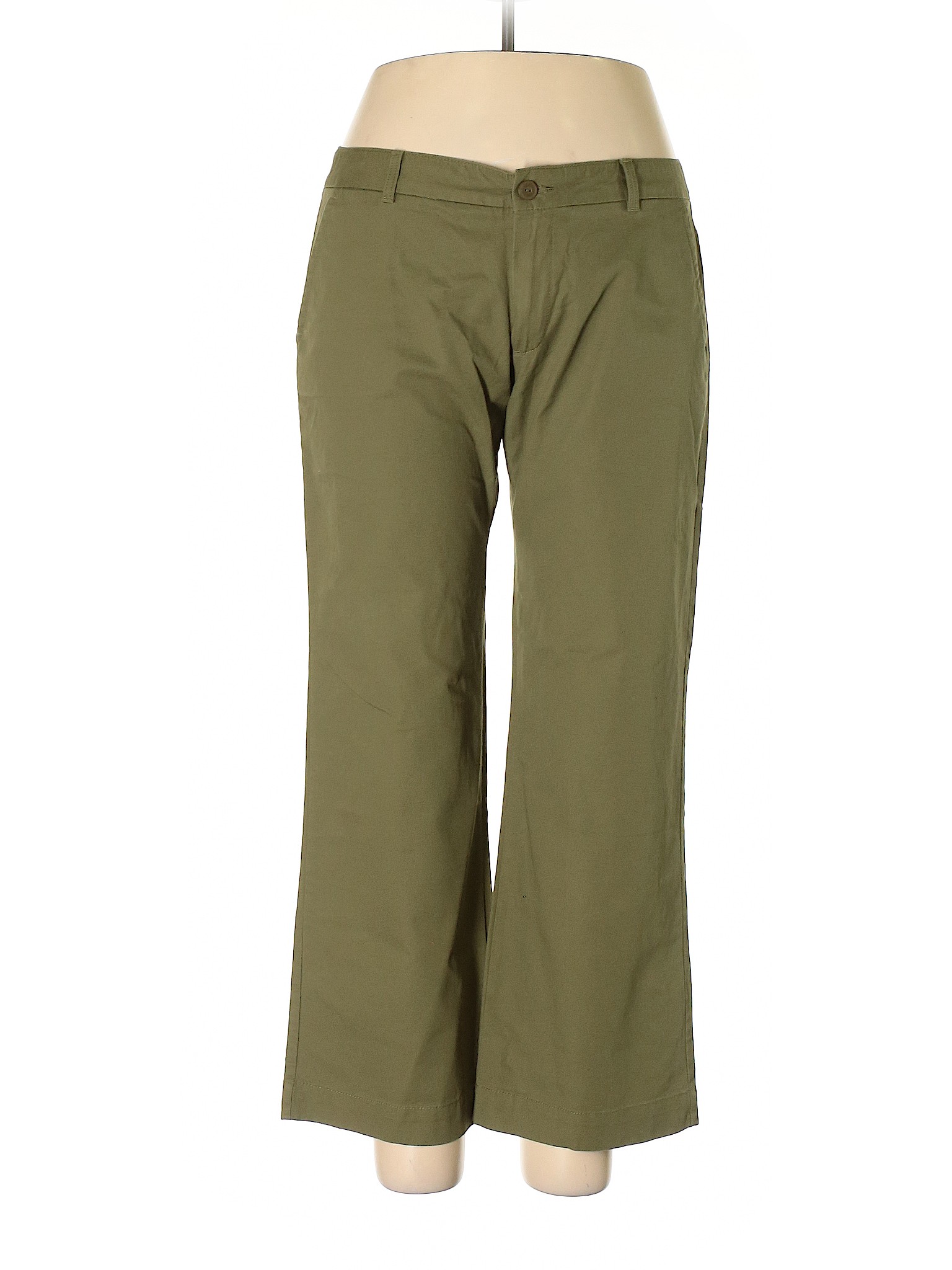 Gap Women Green Khakis 14 | eBay